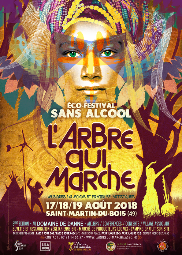 Écofestival L'Arbre qui marche, à Saint-Martin-du-Bois (Maine-et-Loire)