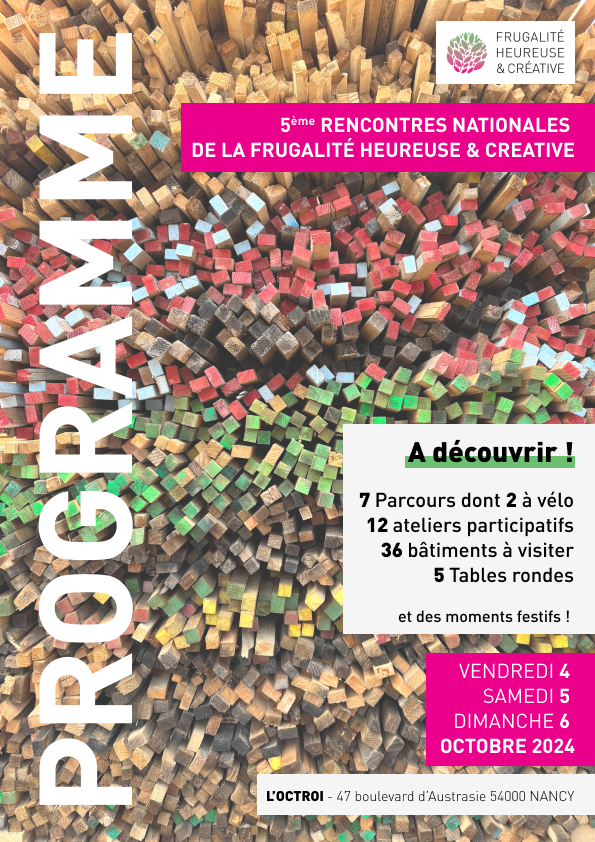 5<sup class="typo_exposants">e</sup> Rencontres de la frugalité, à Nancy (Meurthe-et-Moselle)