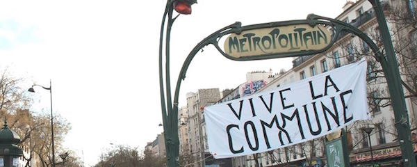 Grand banquet contre l'état d'urgence à Paris
