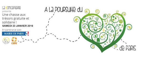 À la poursuite du cœur de Paris, chasse aux trésors gratuite et solidaire