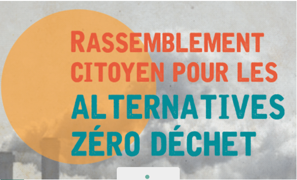 Rassemblement citoyen pour les alternatives zéro déchet à Paris