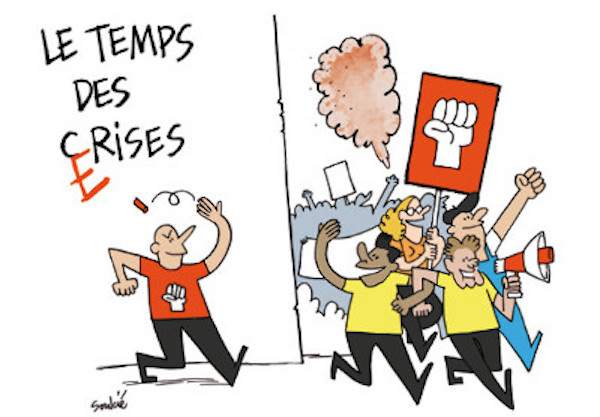 «<small class="fine d-inline"> </small>Leur faire peur<small class="fine d-inline"> </small>» : une initiative commune contre l'oligarchie, à Paris