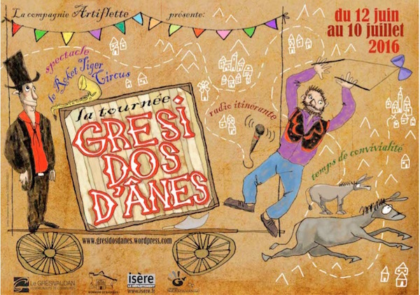 Tournée «<small class="fine d-inline"> </small>locale et artisanale<small class="fine d-inline"> </small>» du Rocket Tiger Circus à travers la vallée du Grésivaudan (Alpes)