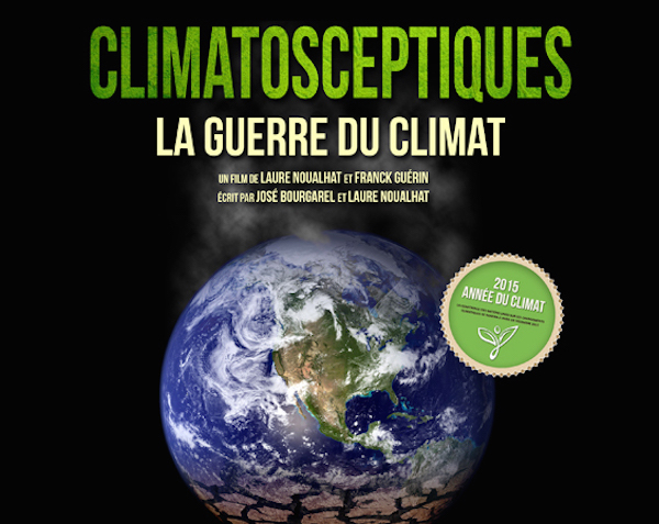 Images mouvementées : Climatosceptiques, la guerre du climat, à Paris
