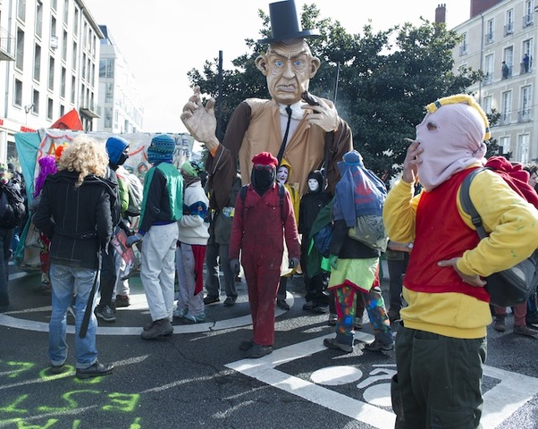 La manifestation de Nantes, regard décalé