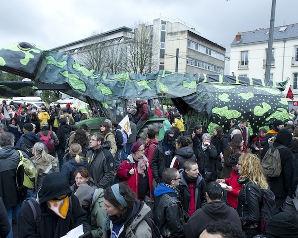 Nantes, une manifestation regénérante