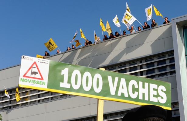 Victoire paysanne : le hangar illégal de la ferme-usine des Mille vaches doit être détruit