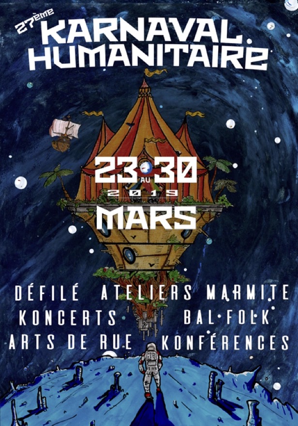 27<sup class="typo_exposants">e</sup> festival du Karnaval Humanitaire, à Villeurbanne (métrolole de Lyon)