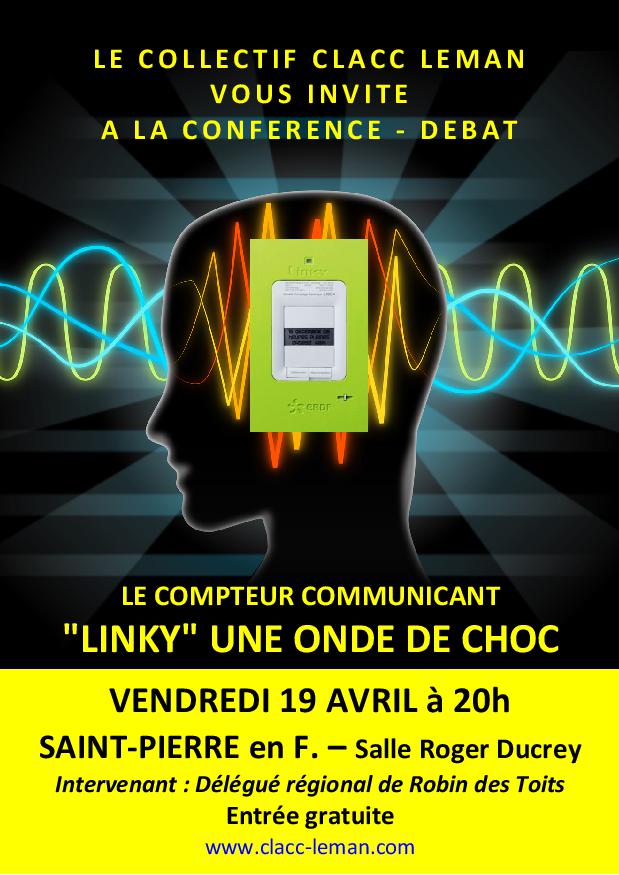 «<small class="fine d-inline"> </small>Linky : une onde de choc<small class="fine d-inline"> </small>» à Saint-Pierre-en-Faucigny (Haute-Savoie)