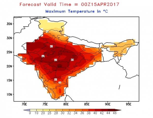 Une nouvelle vague de chaleur affecte l'Inde