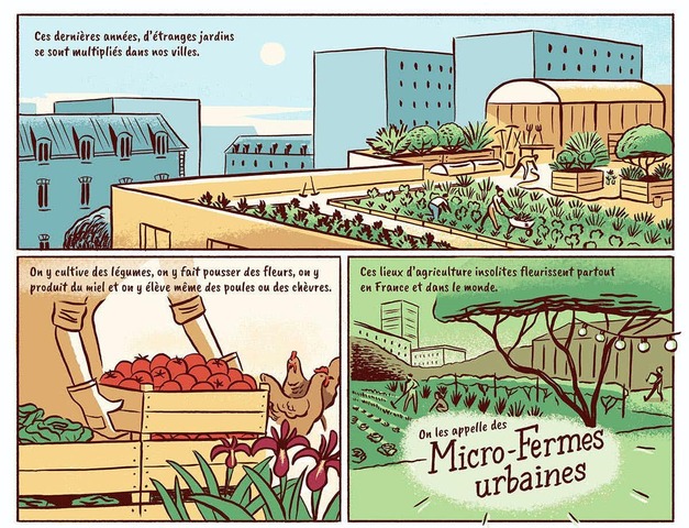 En bédé — Tout savoir sur les microfermes urbaines