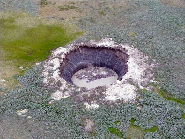 D'énormes bulles de méthane semblent prêtes à exploser en Sibérie