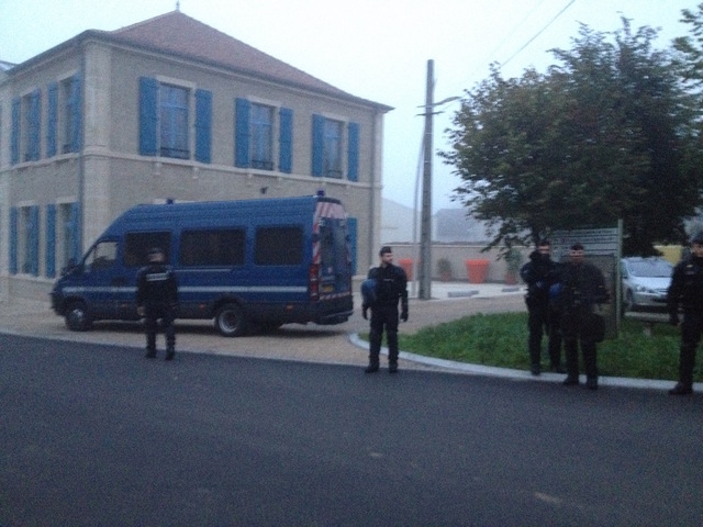 Perquisition par les gendarmes en cours à Bure