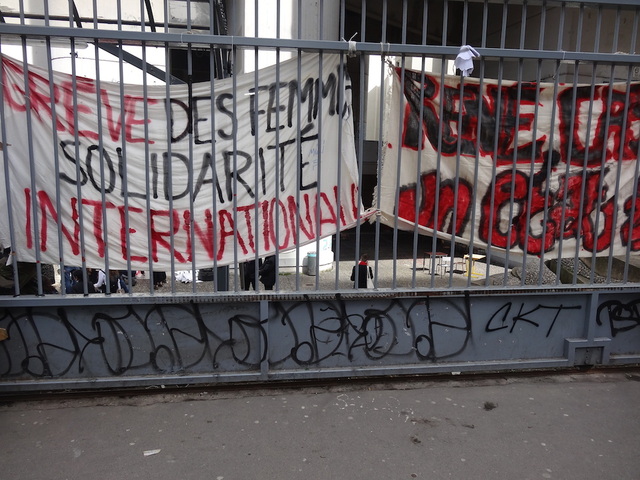 Journée tendue à l'université de Tolbiac