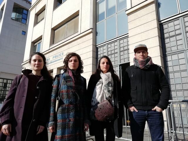 À Paris, les trois activistes du climat et le youtubeur Vincent Verzat libérés après huit heures de garde à vue 