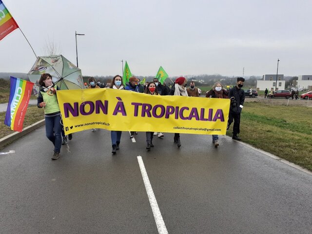 Les écologistes et la gauche s'unissent contre le projet Tropicalia