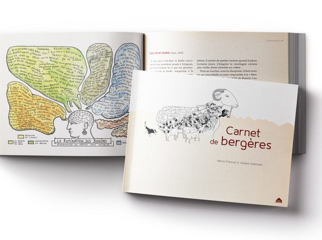 Une vie de bergères, en dessins et en texte