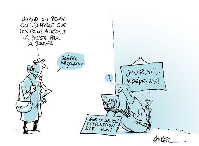 Liberté d'expression<small class="fine d-inline"> </small>? Il faut aider les médias libres 