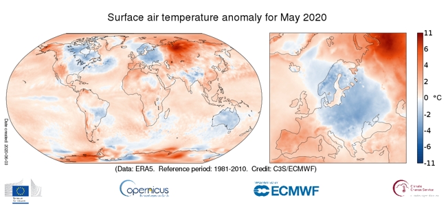 Le mois de mai 2020 a battu un record de chaleur