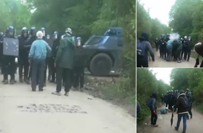 Sur la Zad, la tension avec les gendarmes a repris lundi 23 avril