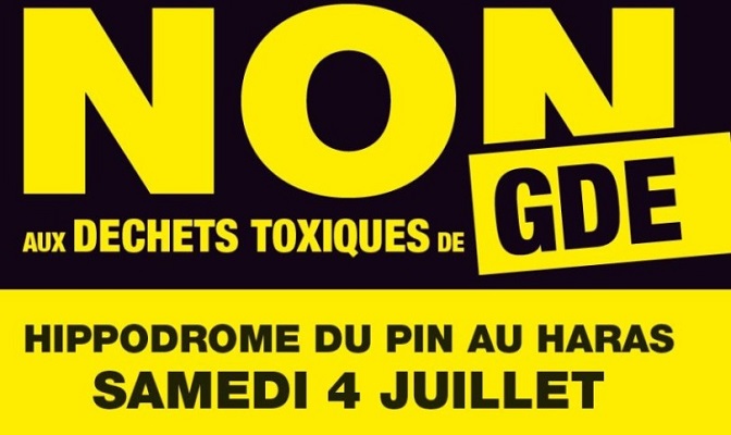 Grand rassemblement de soutien à la libération des terres de Nonant-Le-Pin