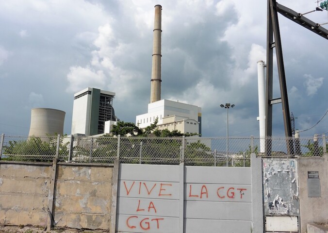 En grève, la centrale à charbon de Gardanne se cherche un avenir 
