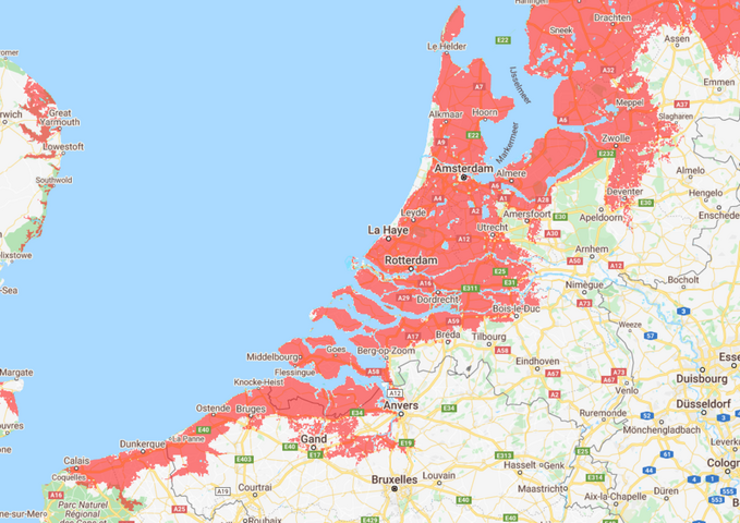 300 millions de personnes menacées par la montée des océans d'ici 2050