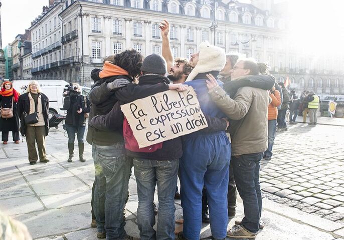 Liberté d'expression<small class="fine d-inline"> </small>? Ils avaient protesté nus contre l'aéroport de Notre-Dame-des-Landes, la justice les poursuit