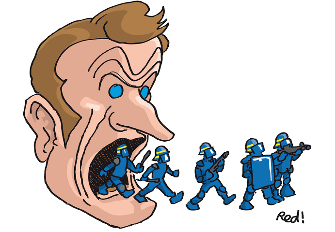 Macron veut empêcher les journalistes de témoigner