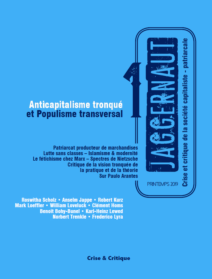 Présentation du numéro 1 de la revue «<small class="fine d-inline"> </small>Jaggernaut<small class="fine d-inline"> </small>», à Paris