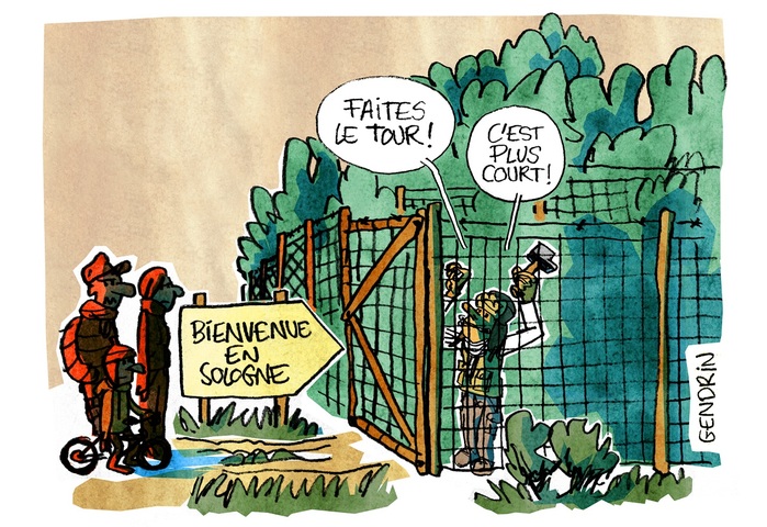 En Sologne, pour la chasse, des kilomètres de grillages étouffent la forêt
