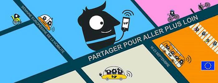 Journée de la mobilité, à Château-Gontier (Mayenne)