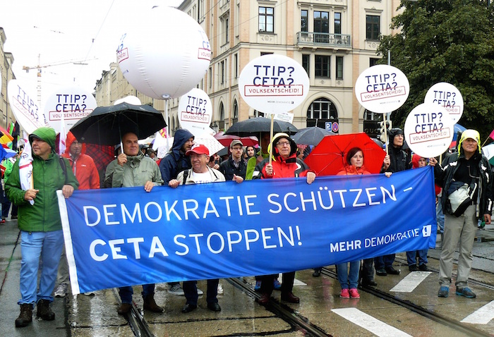 En Allemagne, la Cour constitutionnelle donne son feu orange au <span class="caps">CETA</span>