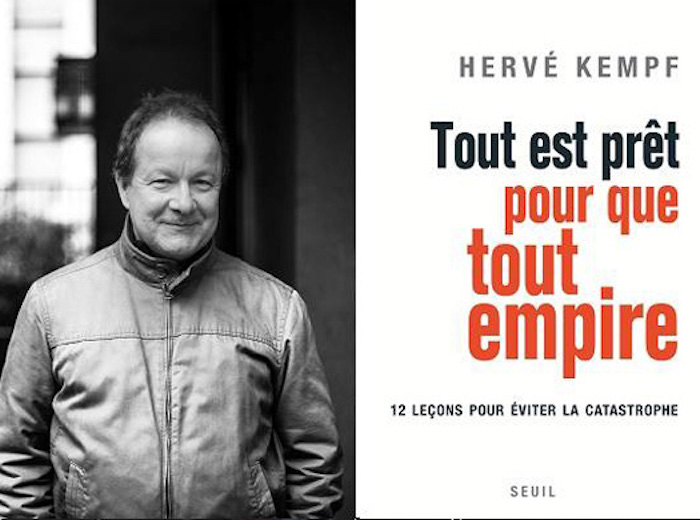 Rencontre et dédicace d'Hervé Kempf à Rennes (Ille-et-Vilaine)