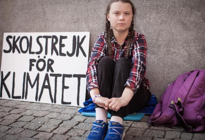 Greta Thunberg : «<small class="fine d-inline"> </small>Nous devons lutter simultanément contre la crise climatique et contre la pandémie<small class="fine d-inline"> </small>»