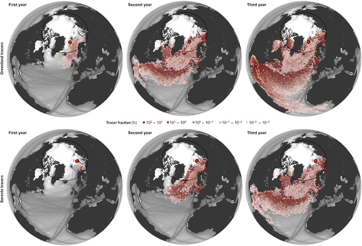 Le plastique s'accumule en Arctique