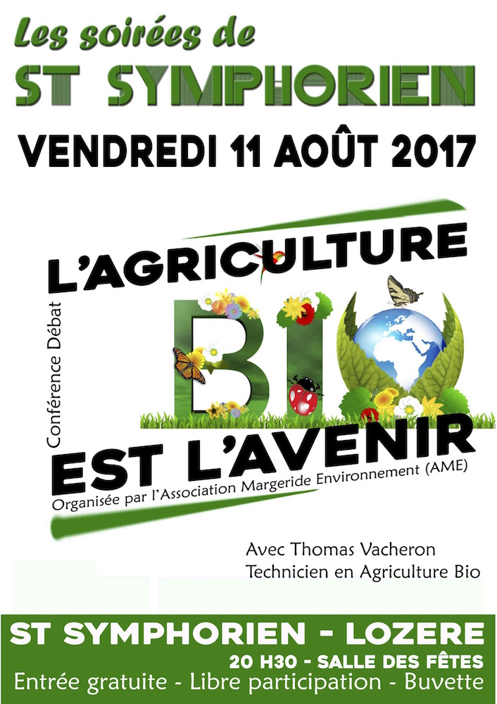 L'agriculture bio est l'avenir. Débat à Saint-Symphorien (Lozère)