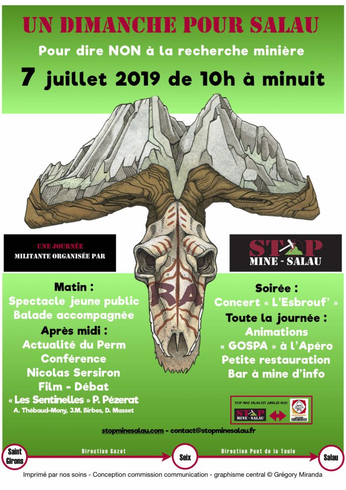 Un dimanche pour Salau : contre le projet minier, à Salau (Ariège)