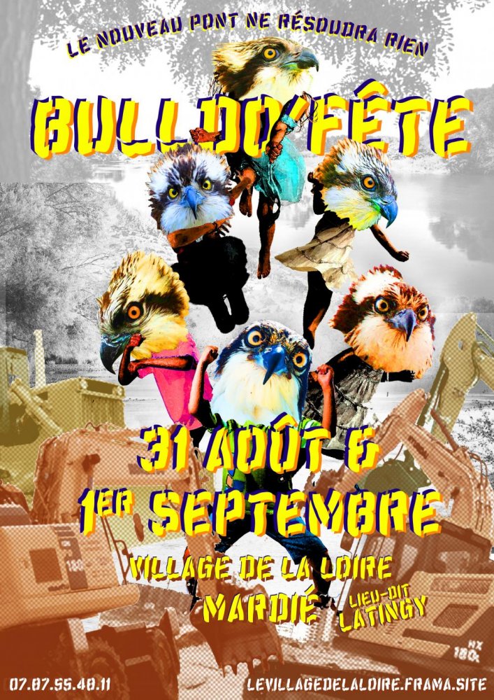 Bulldo'fête, à Mardié (Loiret)