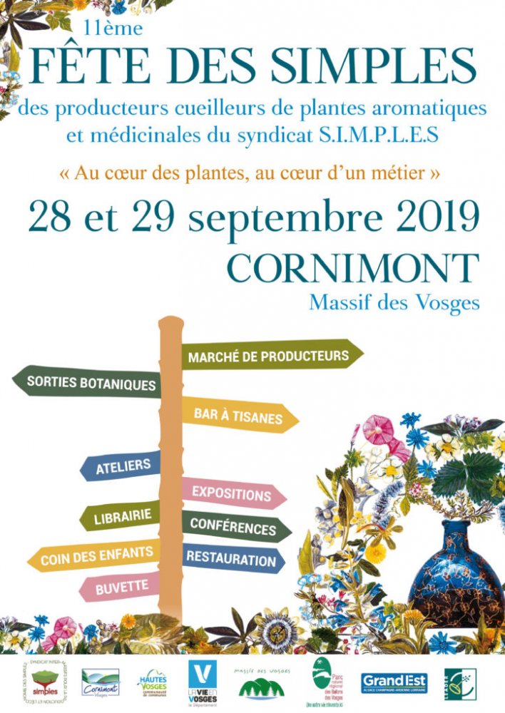 Fête des simples, à Cornimont (Vosges)