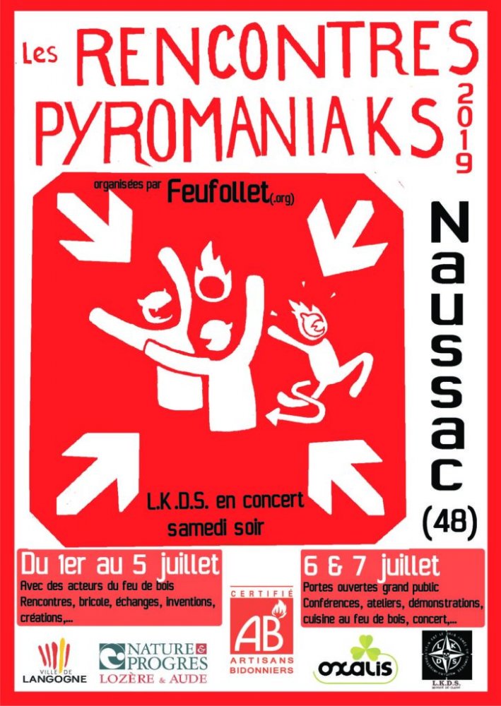 Les Rencontres Pyromaniaks, à Naussac (Lozère)