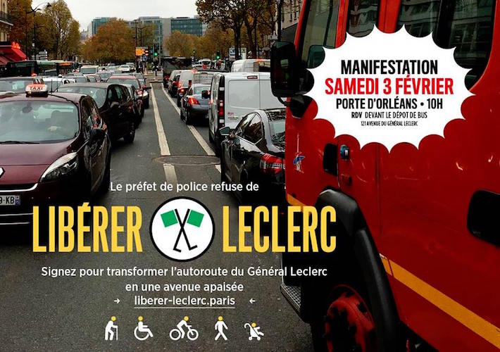 Libérer Leclerc, manifestation à Paris