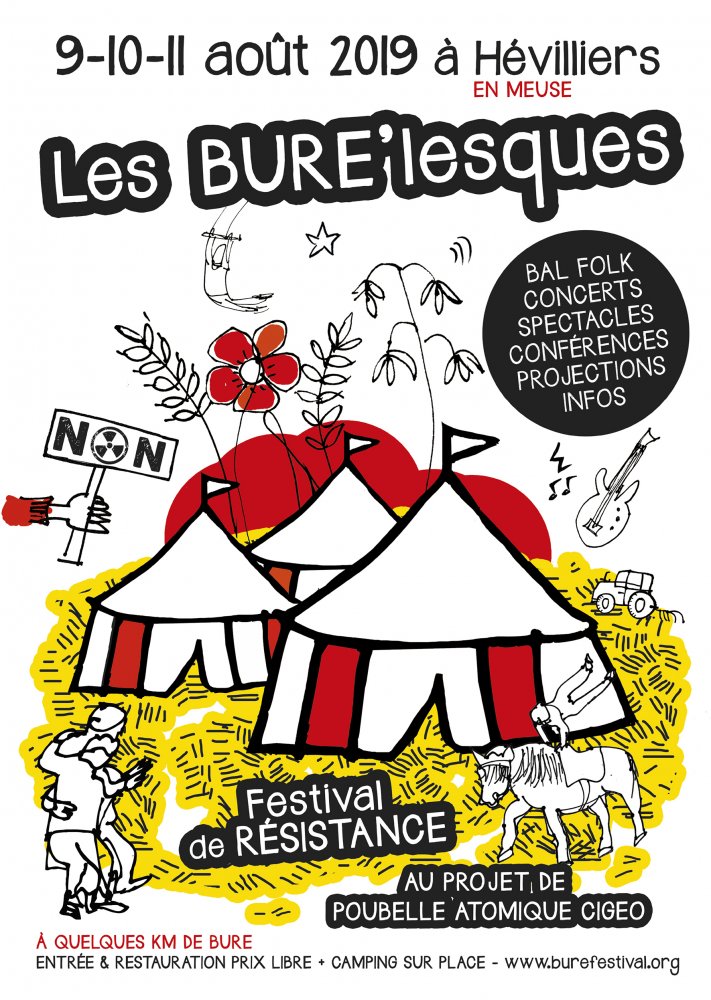 Les Bure'lesques, festival à Hévilliers (Meuse)