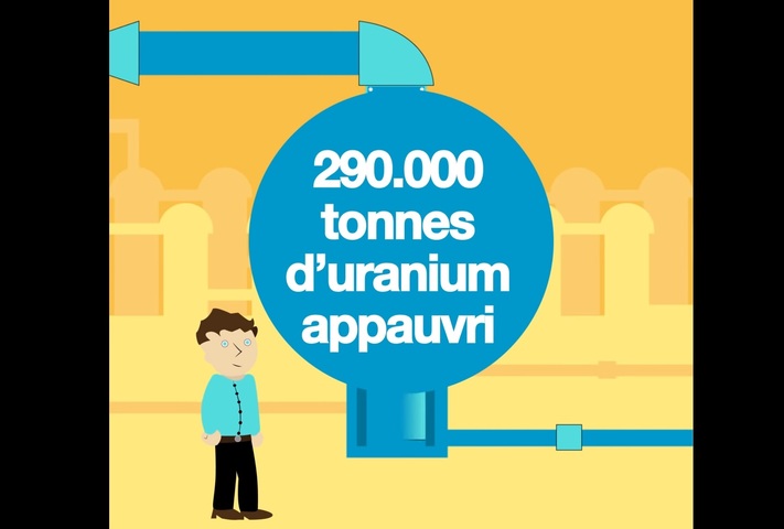 Avec l'uranium appauvri, le volume des déchets radioactifs français grossit encore, estime l'<span class="caps">ASN</span>