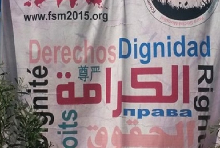 Un décroissant au Forum Social 
