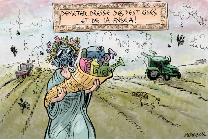 Déméter, la cellule de la gendarmerie qui surveille les opposants à l'agriculture productiviste