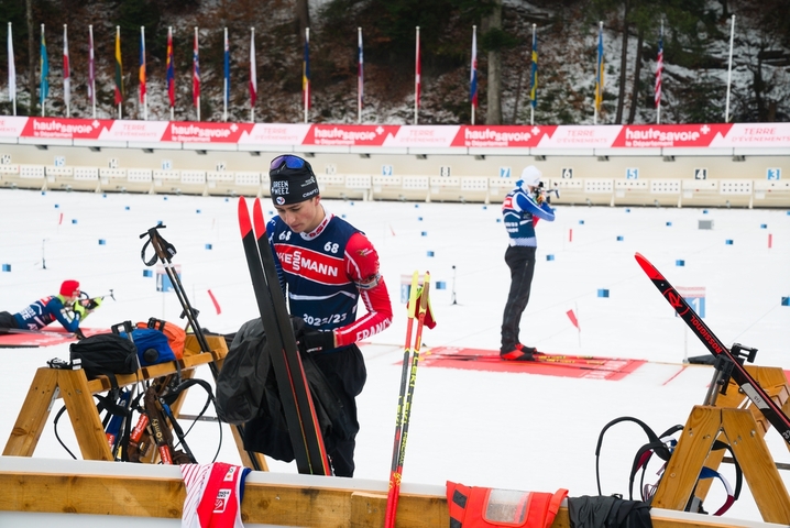Au Grand-Bornand, le biathlon vaut bien une entorse au climat