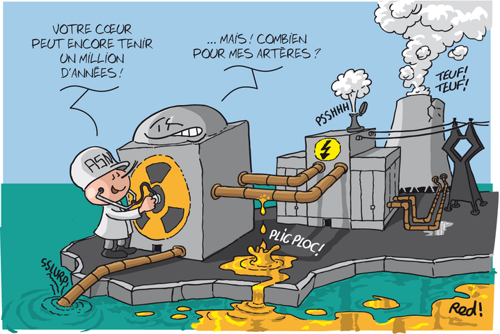 Le gouvernement veut pousser les réacteurs nucléaires jusqu'à 60 ans