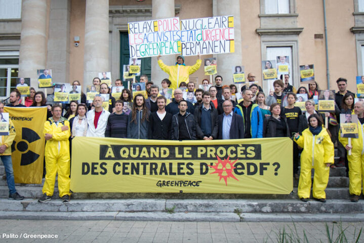 Intrusion de militants de Greenpeace dans une centrale : verdict le 28 juin 