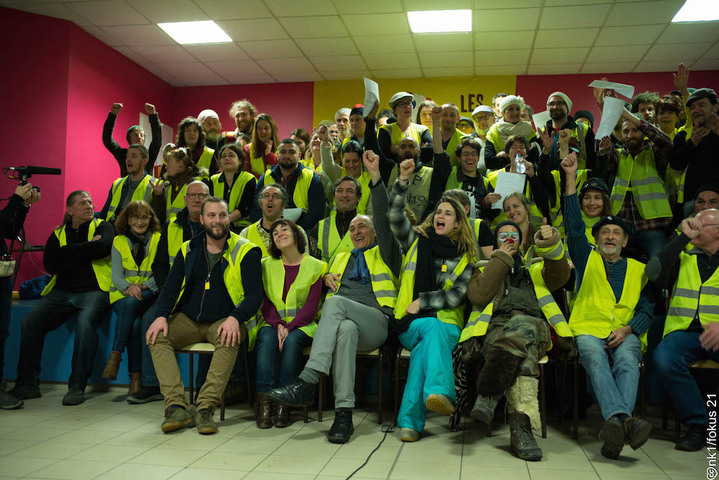 Appel de la première «<small class="fine d-inline"> </small>assemblée des assemblées<small class="fine d-inline"> </small>» des Gilets jaunes